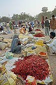 Khajuraho village - the market 